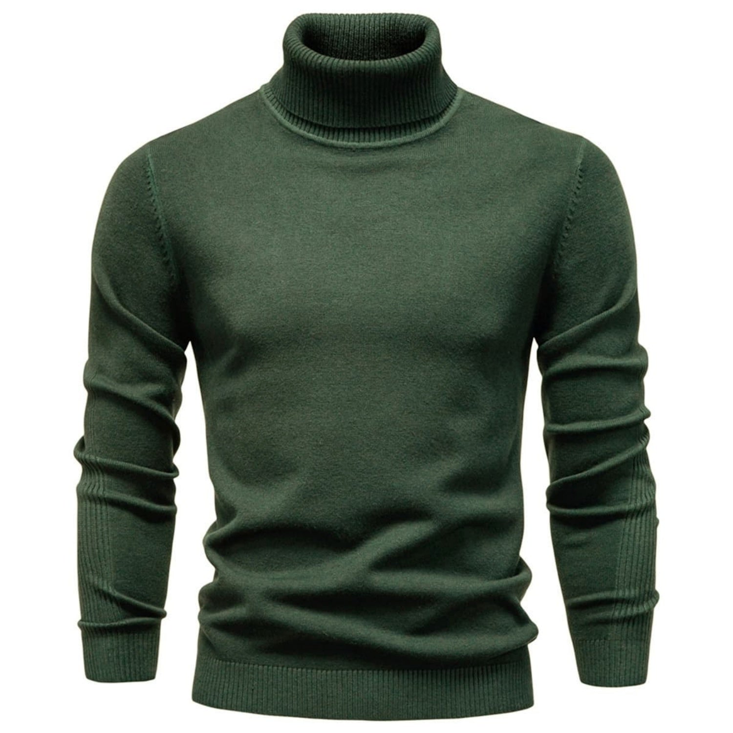 Men's Turtleneck Washable Pullover Sweater