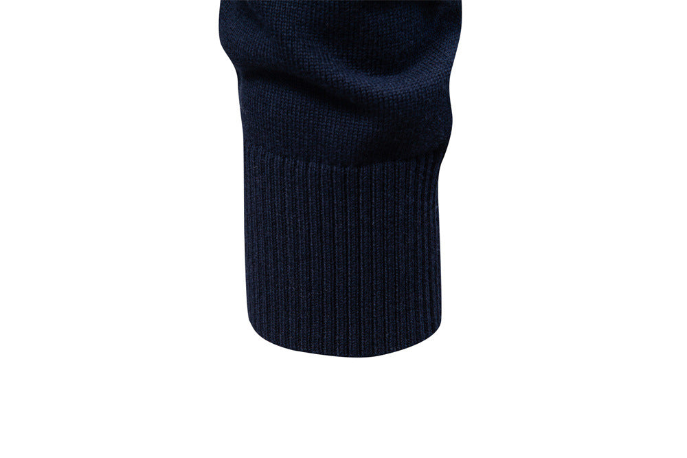 Men’s Half-Zip Knit Sweater