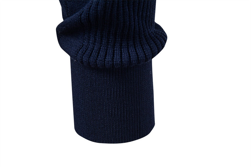Men’s Half-Zip Knit Polo Sweater