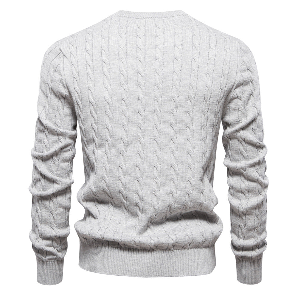 Men’s Ribbed Knit Sweater