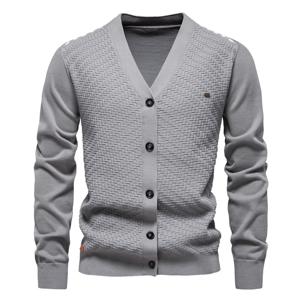 Men’s Slim Fit V-Neck Sweater