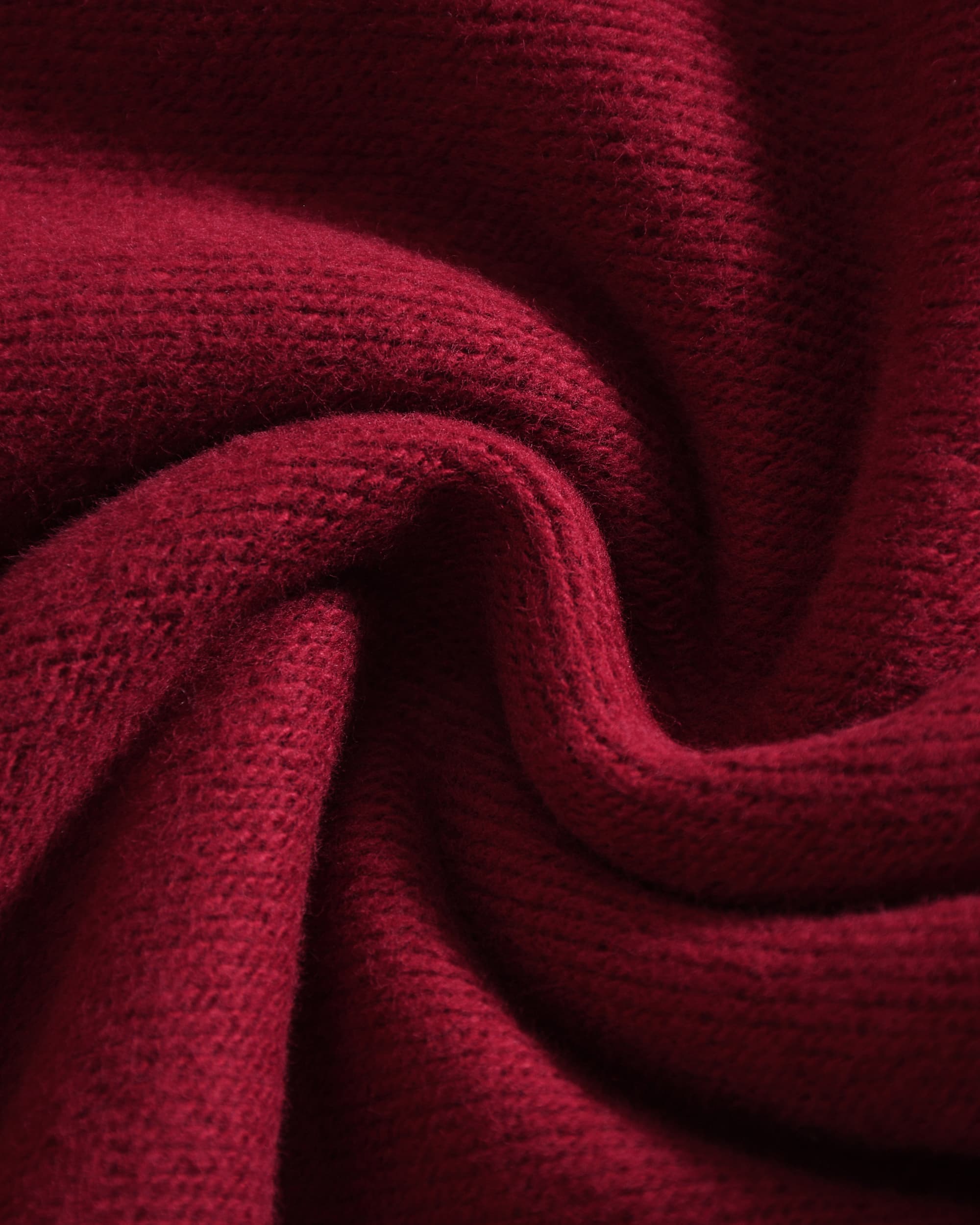 Wine Red Dandy Oversized Hoodie