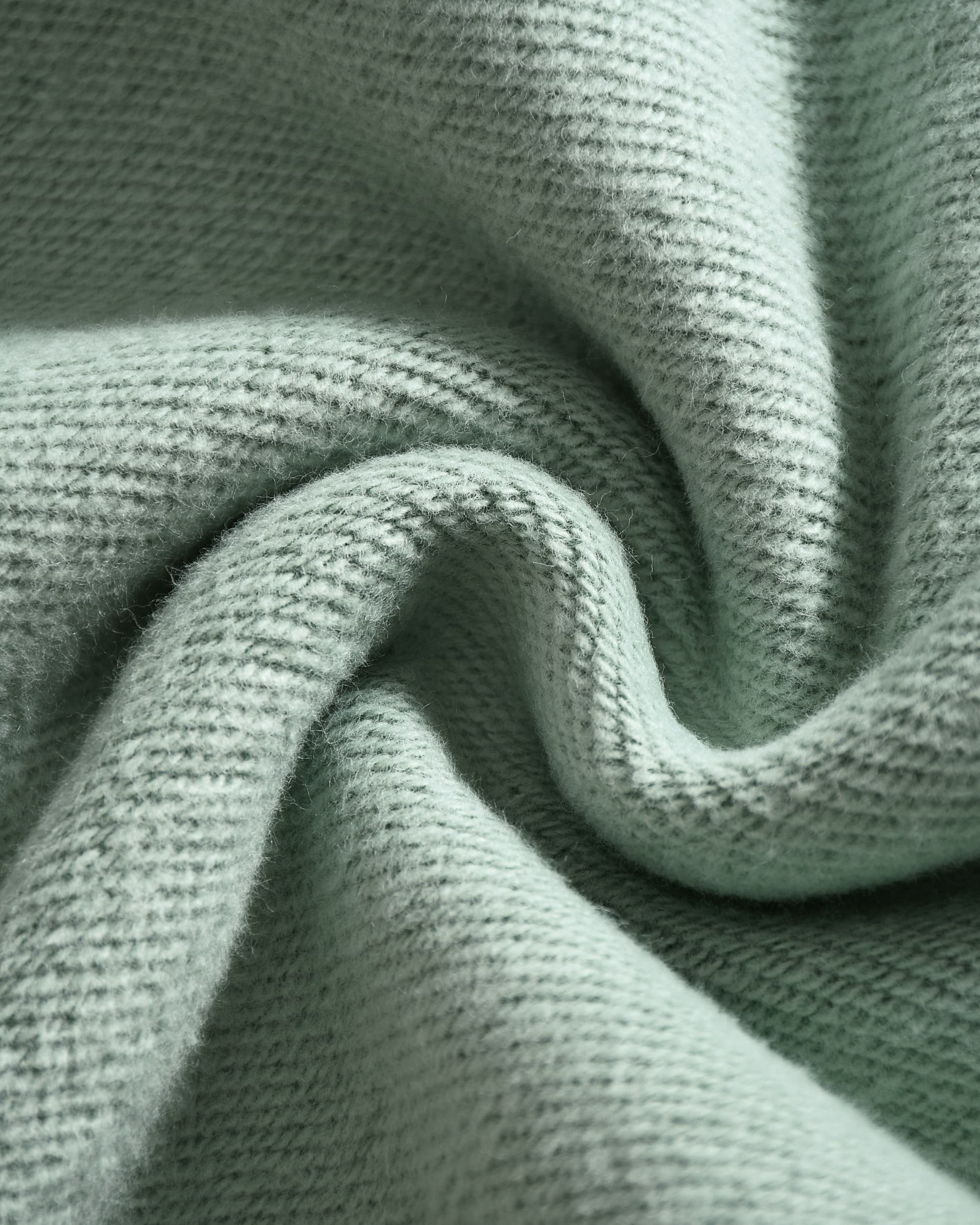 Mint Green Weighted Cotton Hoodie