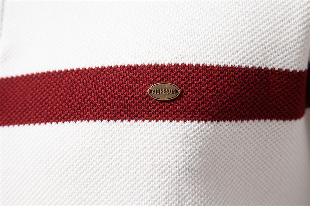 Classic Colorblock Half-Zip Sweater