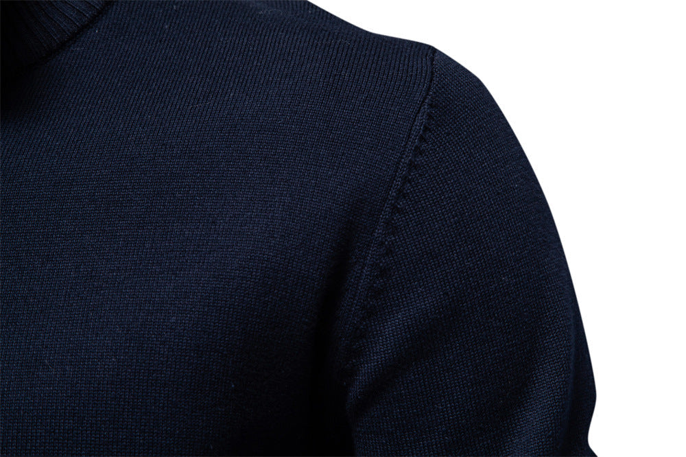 Classic Half-Zip Knit Sweater