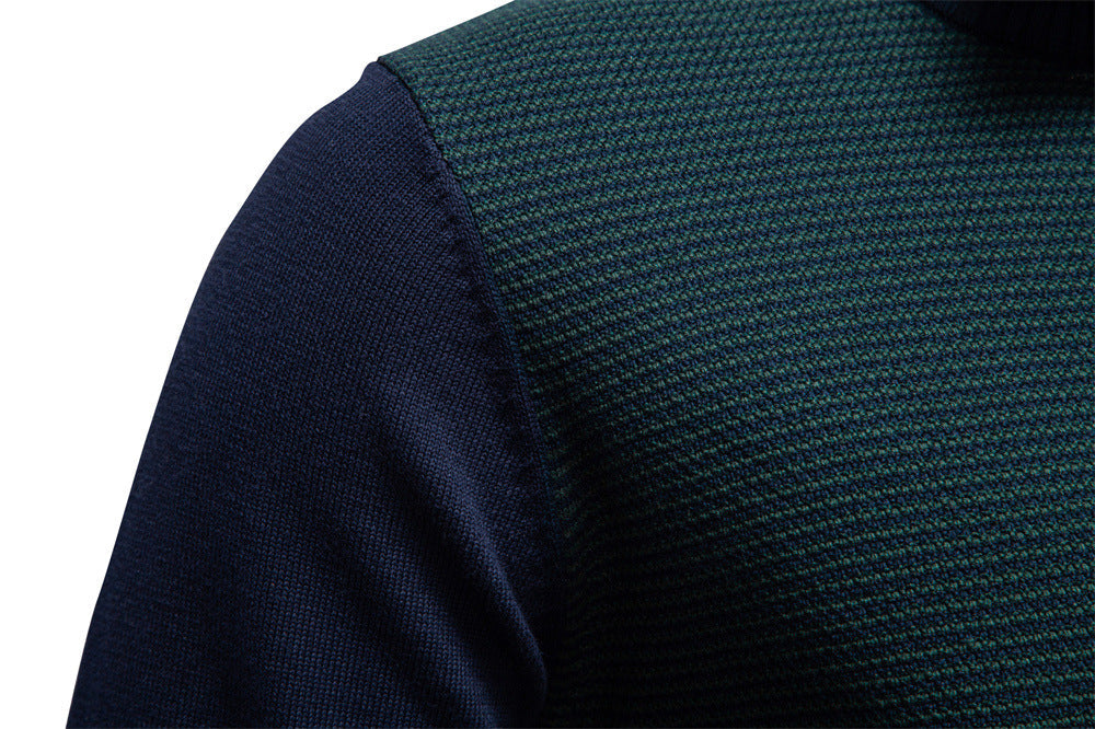 Men’s Half-Zip Knit Sweater