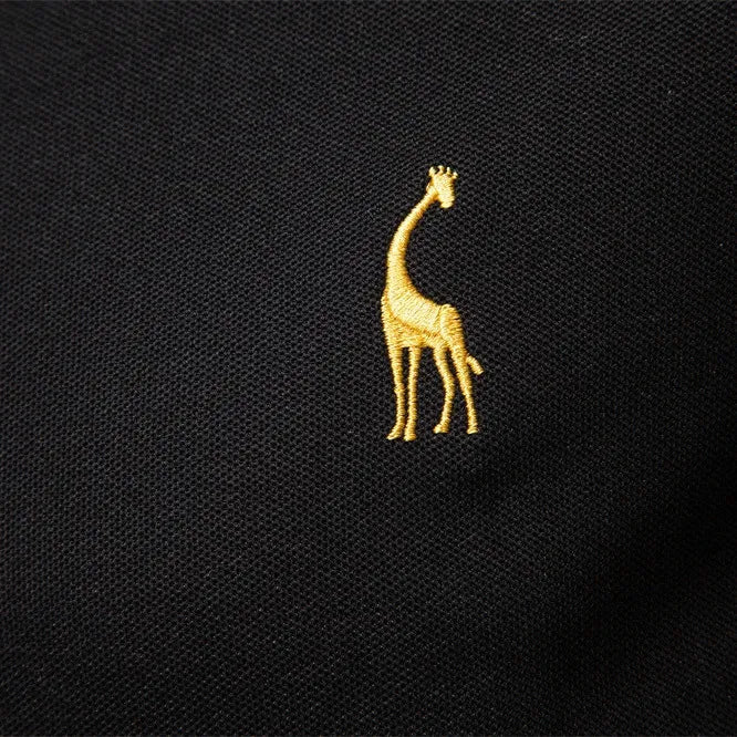 Men’s Casual Long Sleeve Polo Shirt