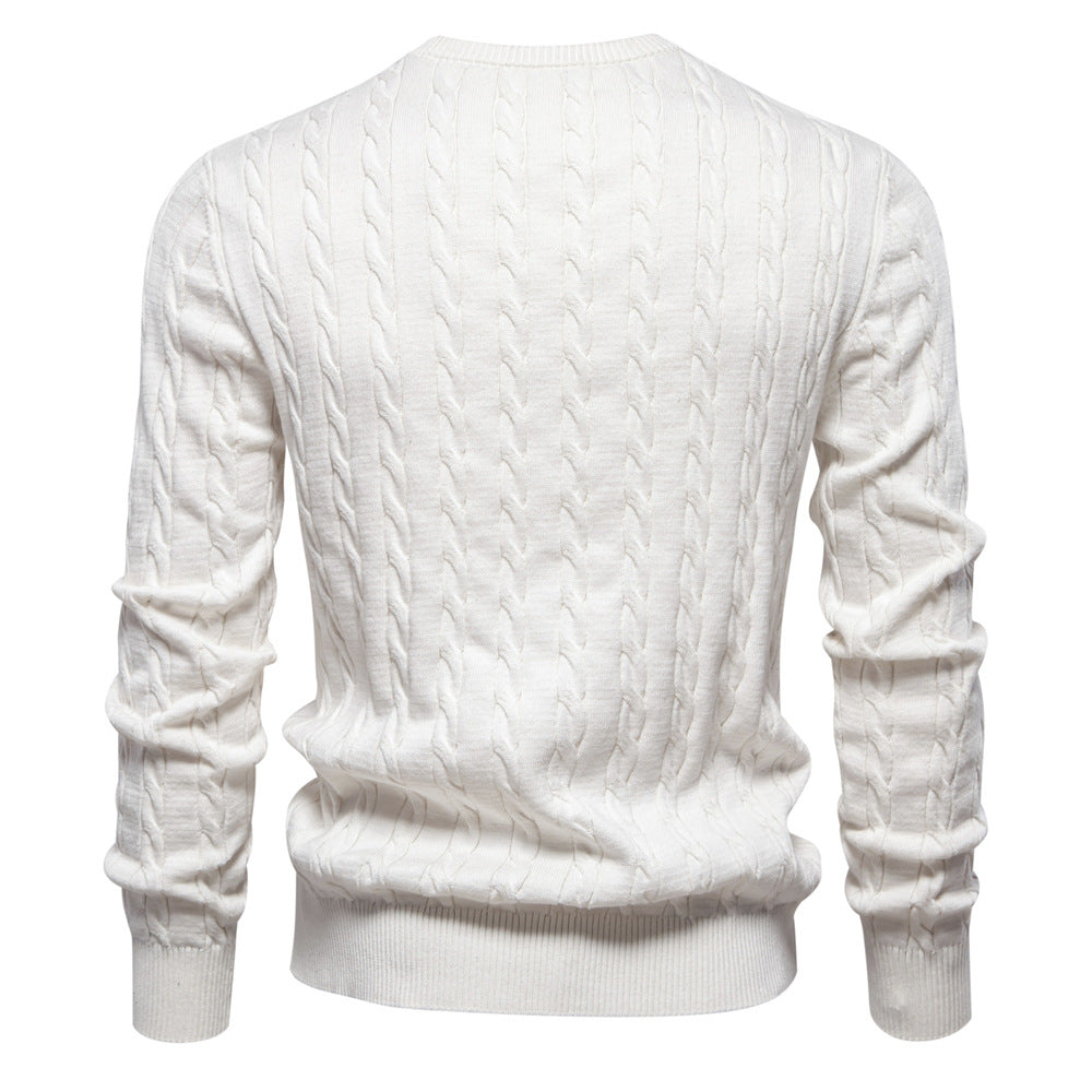 Men’s Ribbed Knit Sweater
