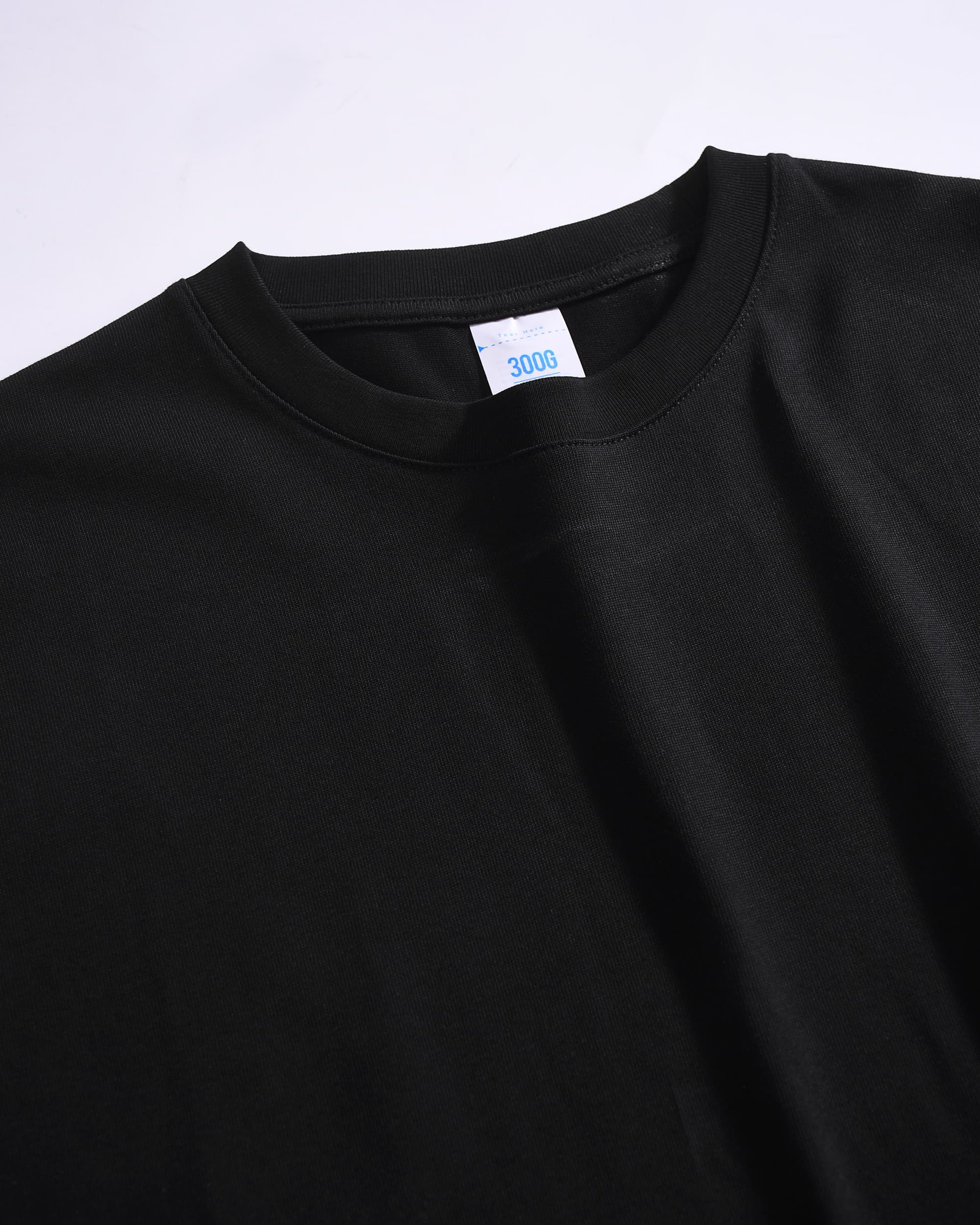 Onyx Black Oversized Cotton T-Shirt