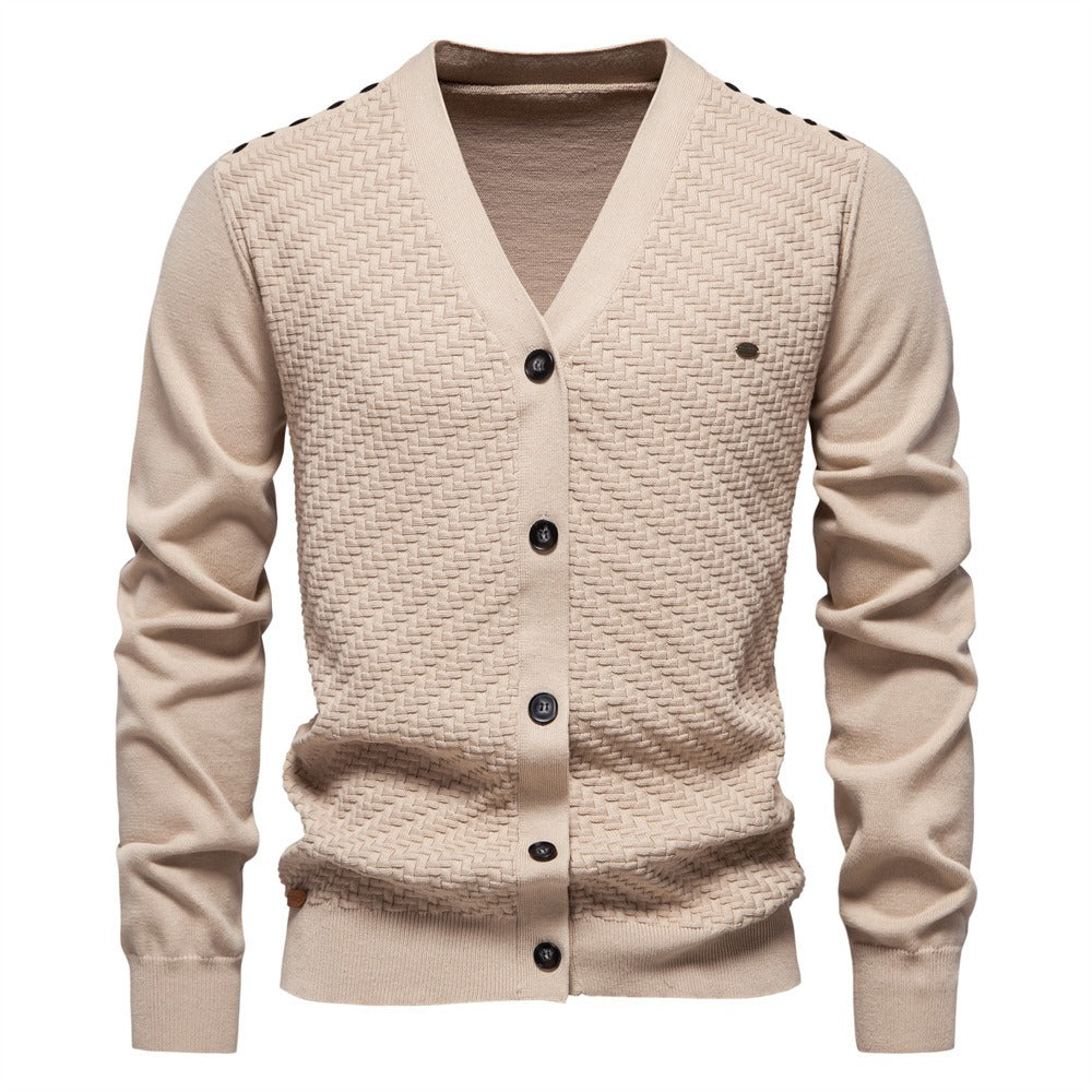Men’s Slim Fit V-Neck Sweater