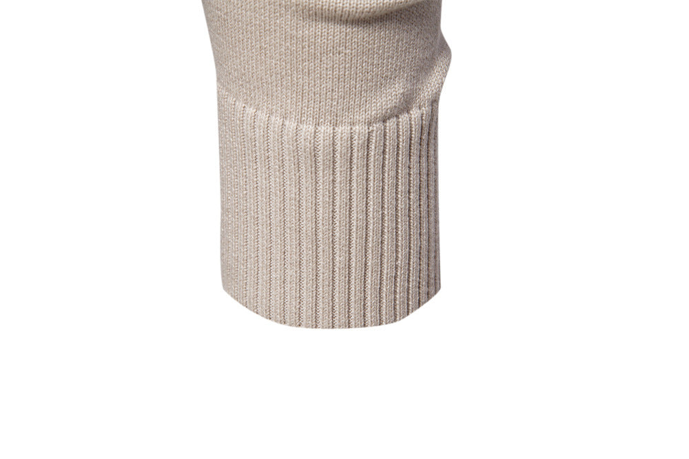 Classic Half-Zip Knit Sweater