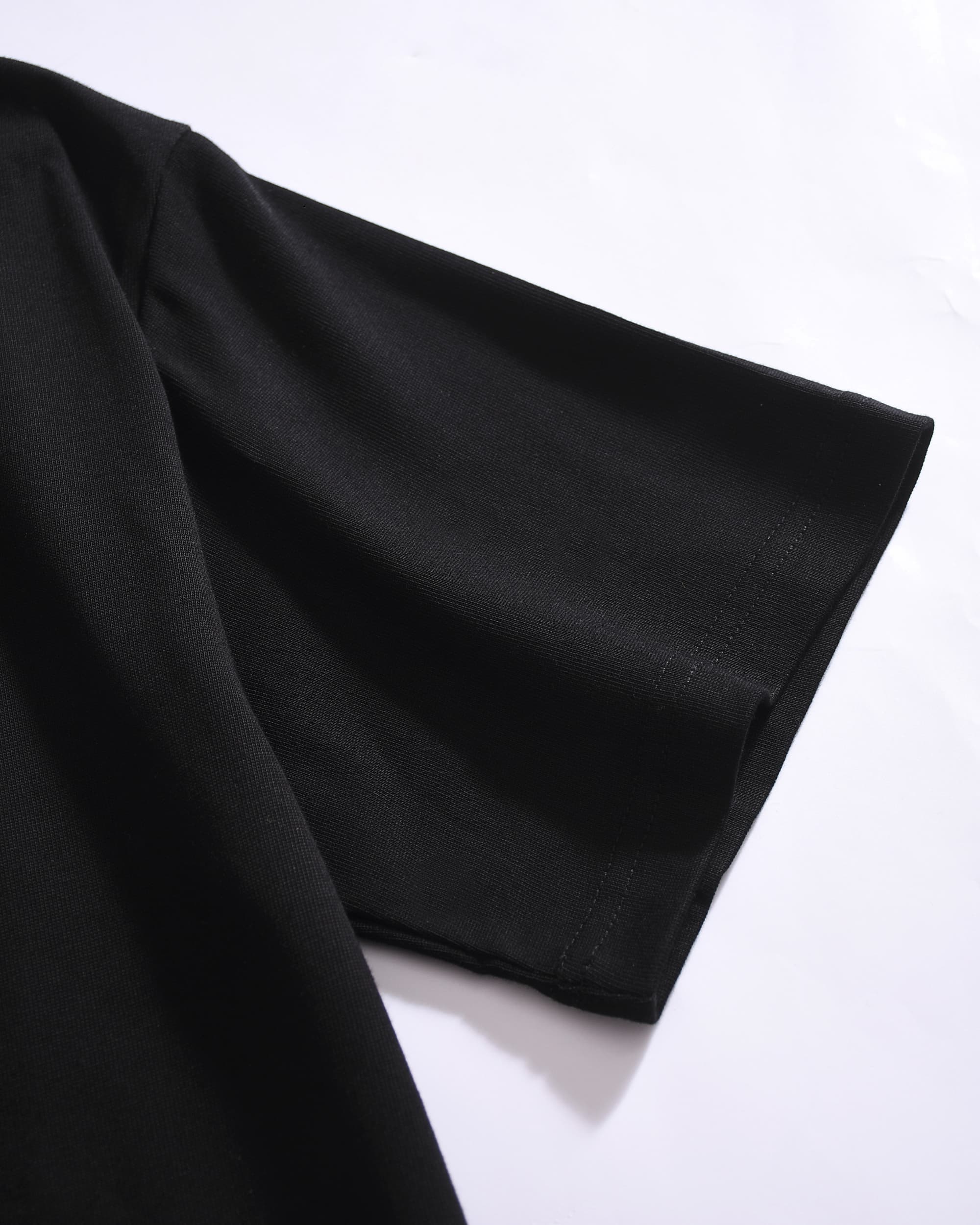 Onyx Black Oversized Cotton T-Shirt