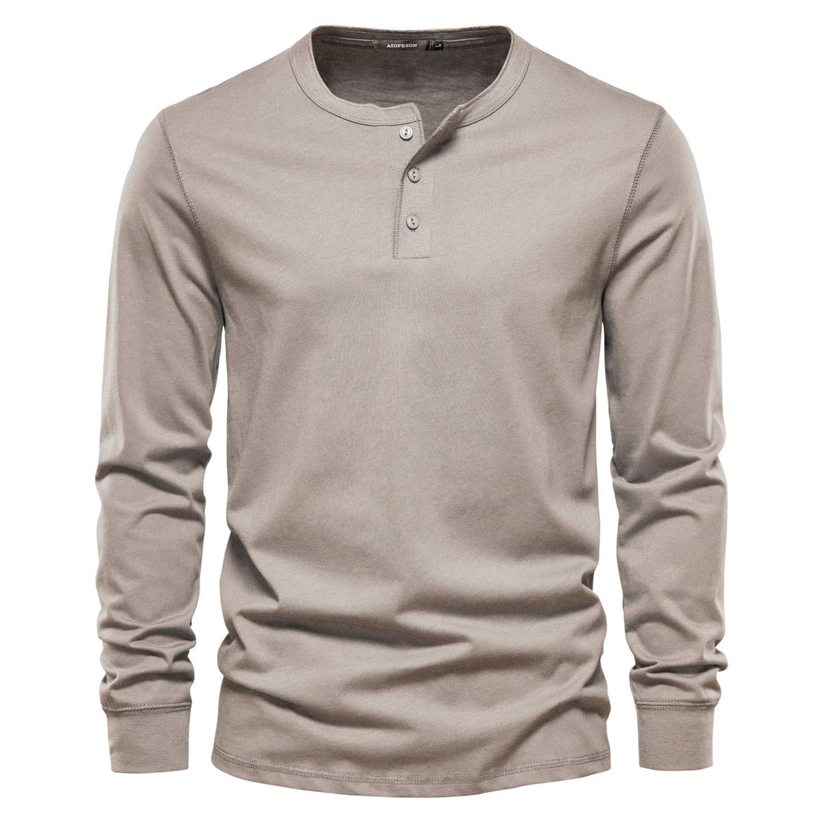 Slim-Fit Long Sleeve Crewneck T-Shirt