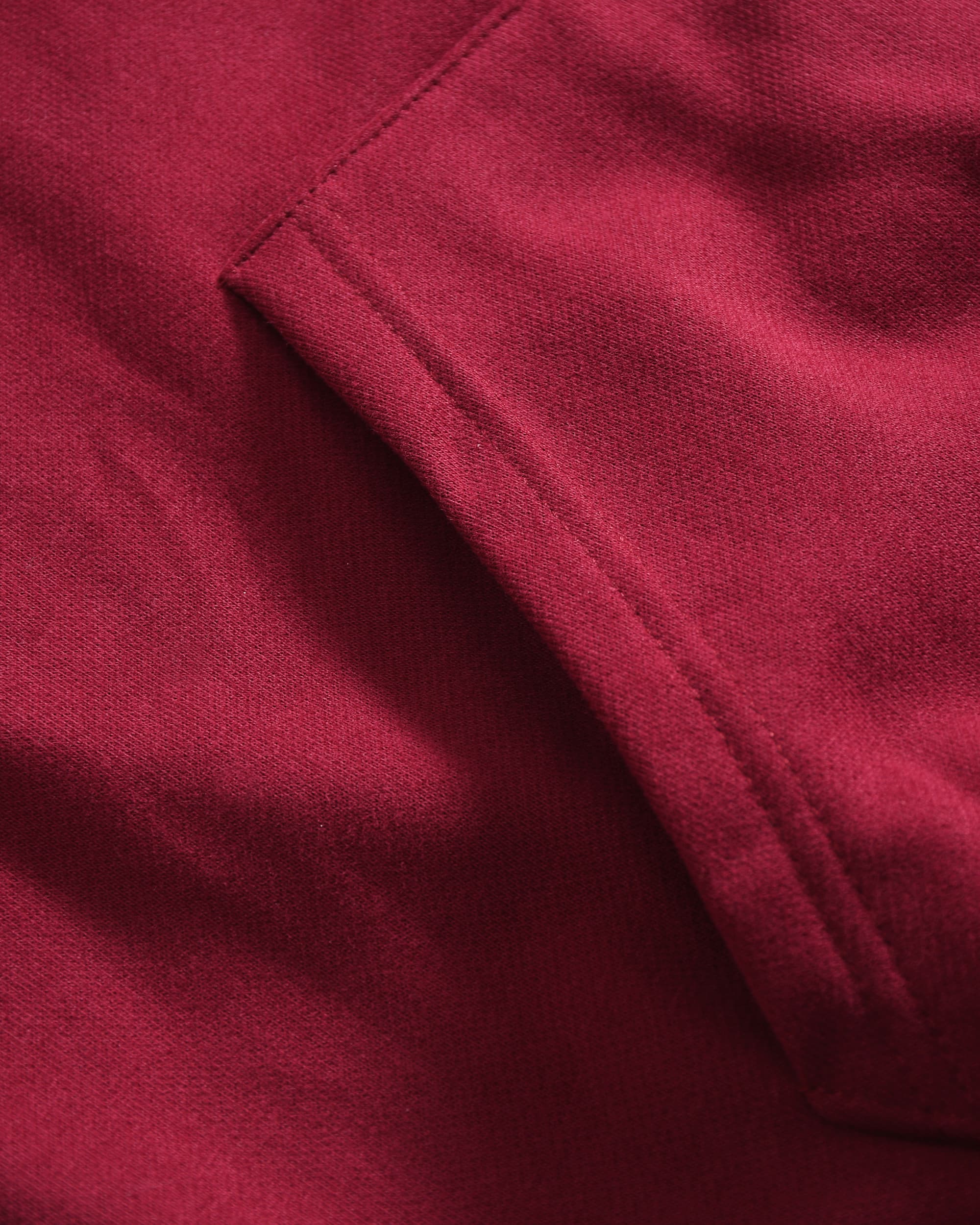 Wine Red Dandy Oversized Hoodie