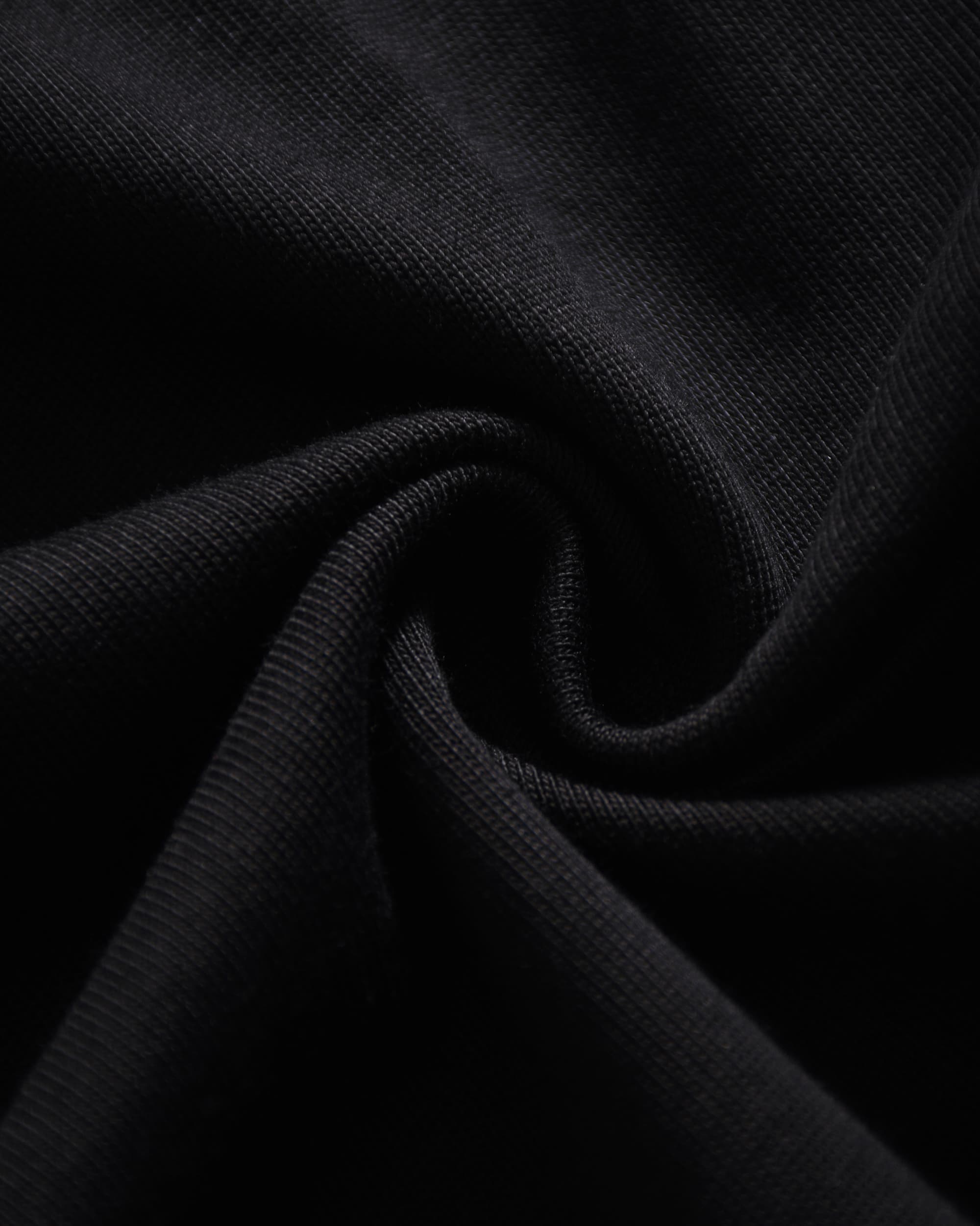 Onyx Black Oversized Cotton T-Shirt