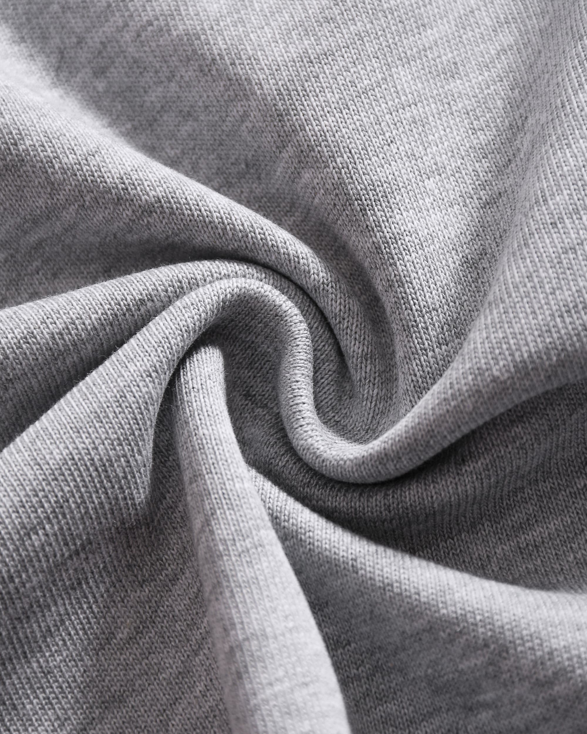 Light Gray Oversized Cotton T-Shirt