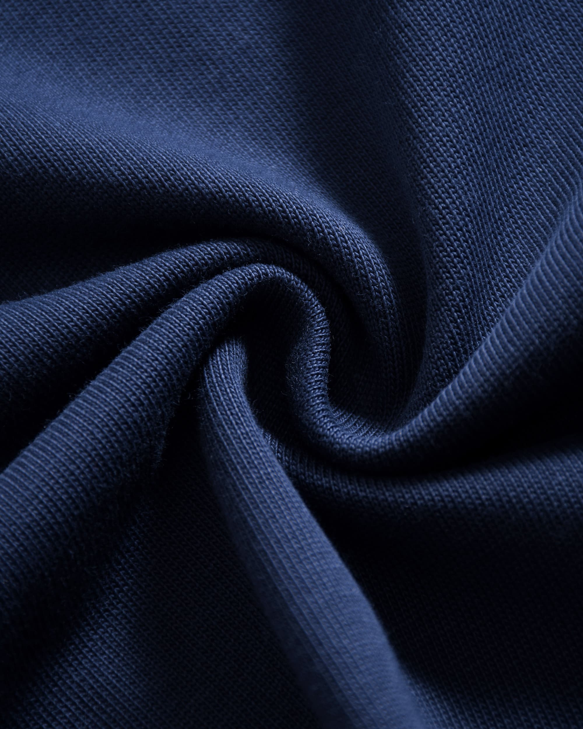 Deep Navy Oversized Cotton T-Shirt