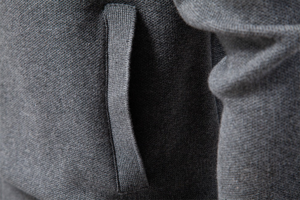 Men’s Zip-Up Knit Cardigan sweater