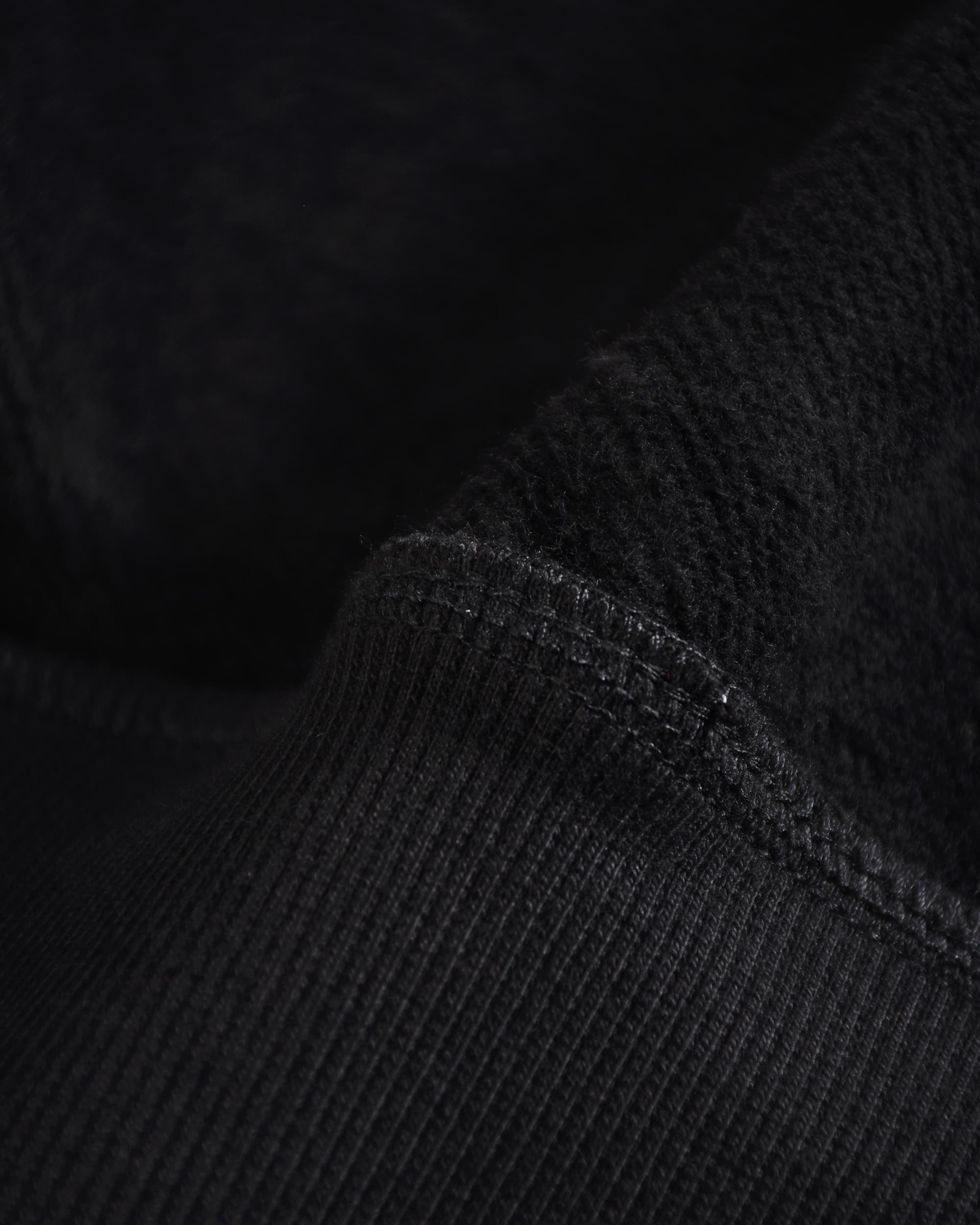 Black Oversized Travel Essentials Hoodie