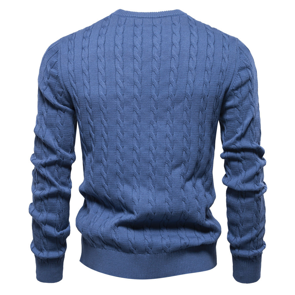 Men’s Ribbed Knit Sweater