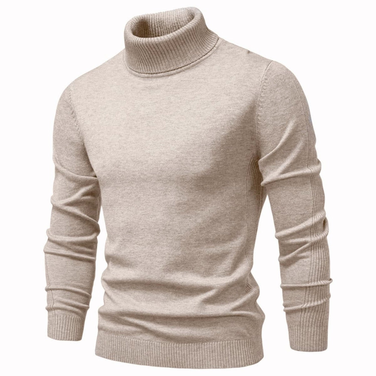 Men's Turtleneck Washable Pullover Sweater