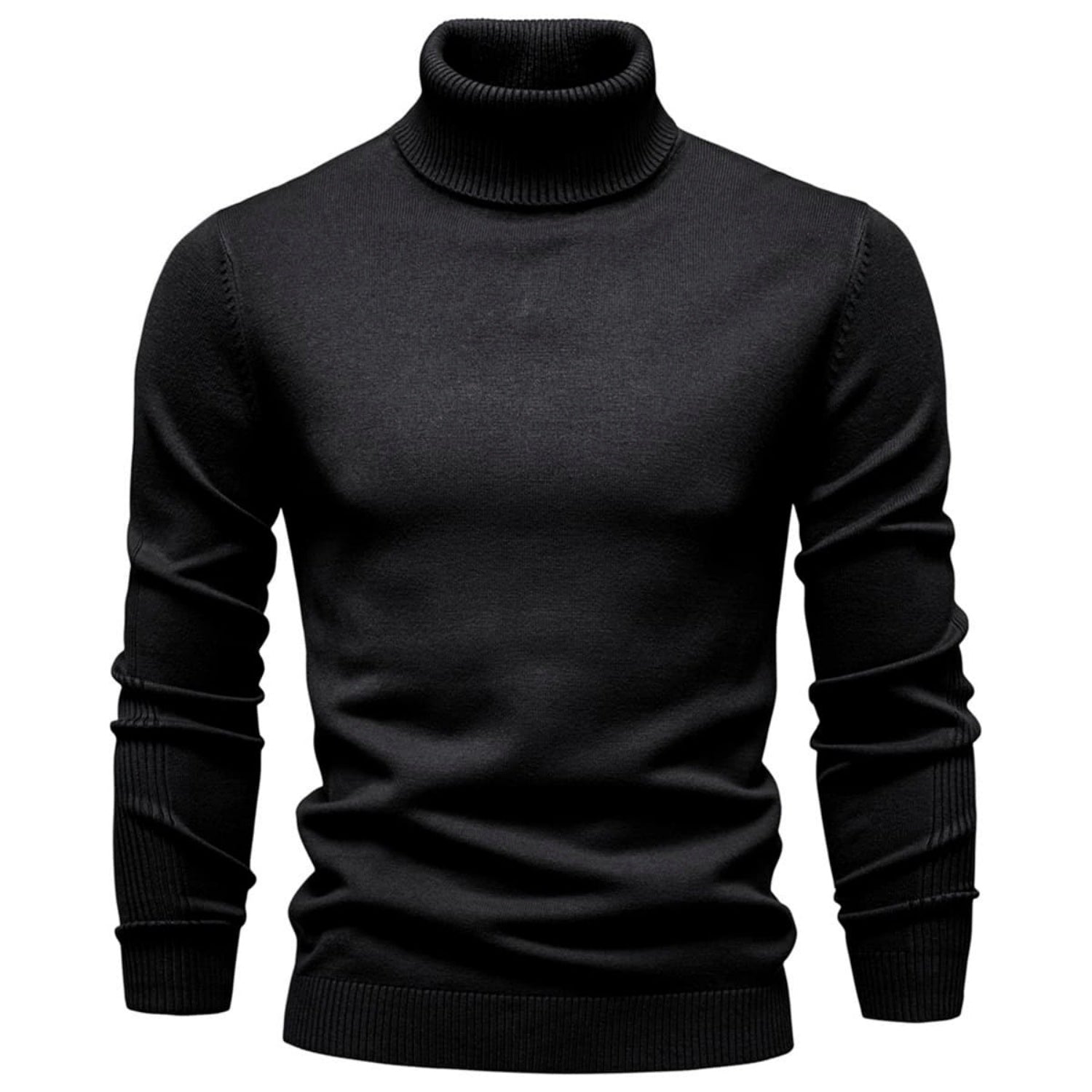 Men's Turtleneck Washable Pullover Sweater