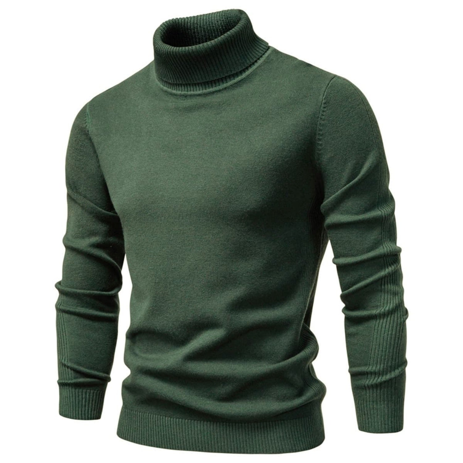 Men's Turtleneck Washable Pullover Sweater