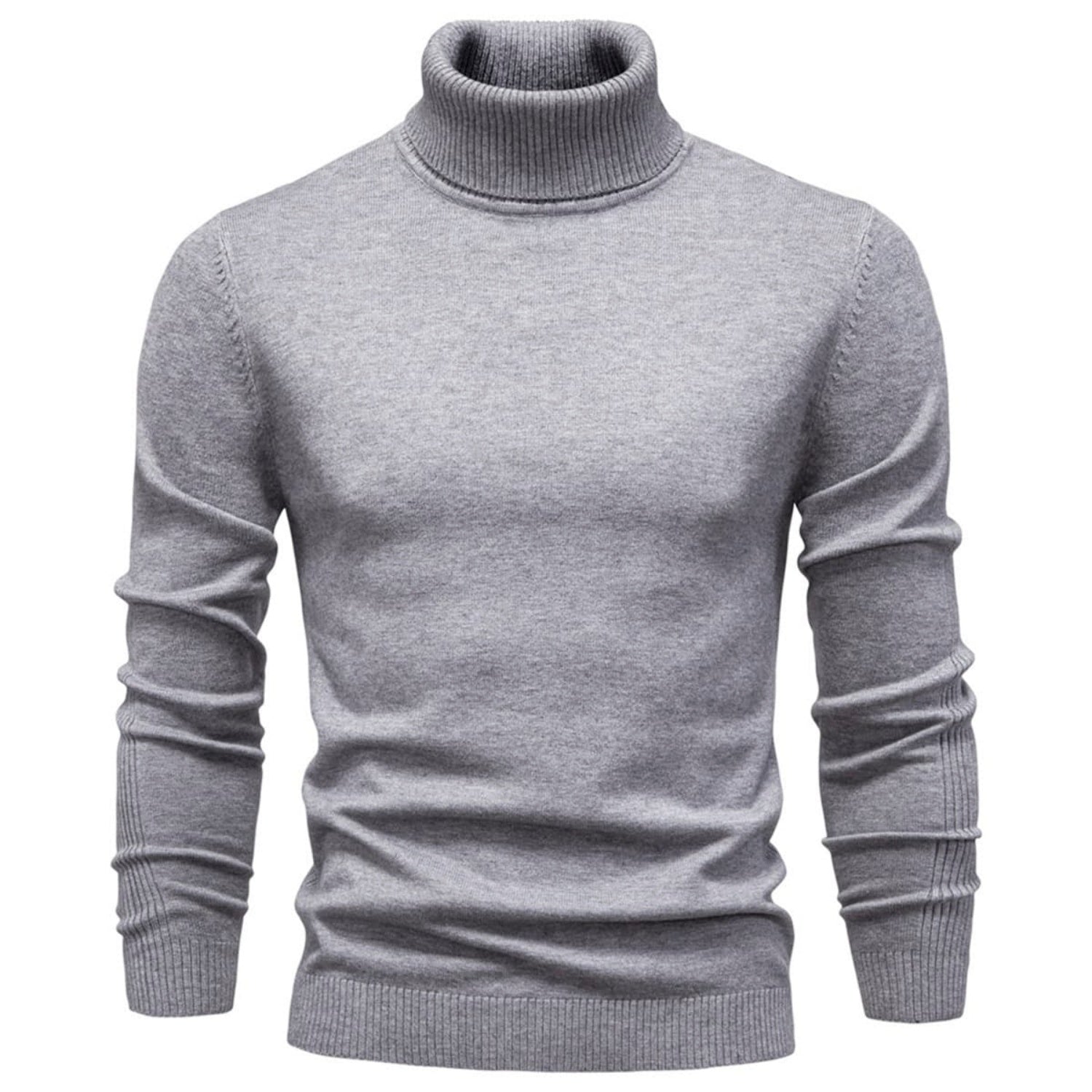 Men's Turtleneck Washable Pullover Sweater