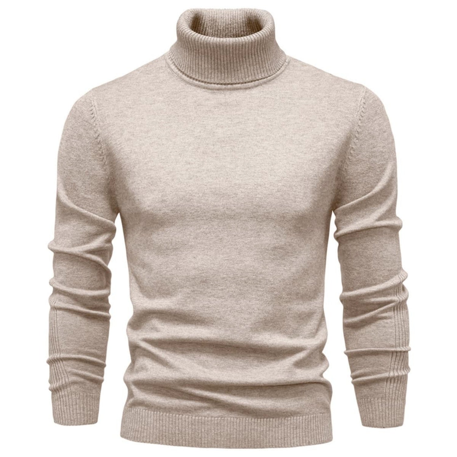 Men's Turtleneck Washable Pullover Sweater