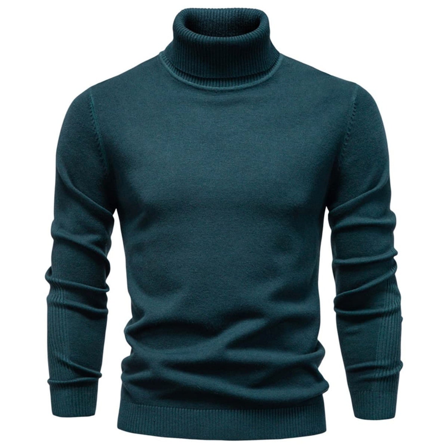 Men's Turtleneck Washable Pullover Sweater