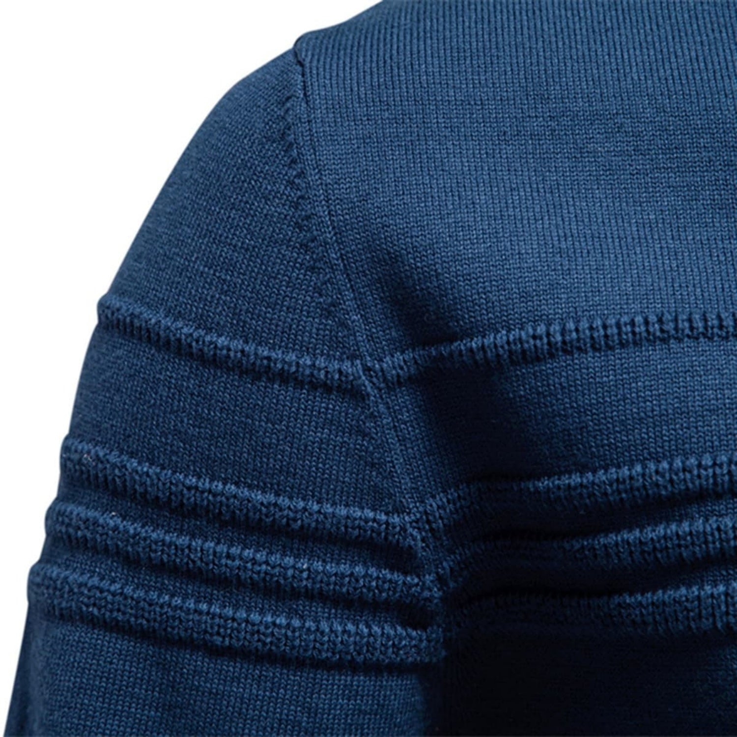 Men's Crosshatch Crew Neck Knit Sweater
