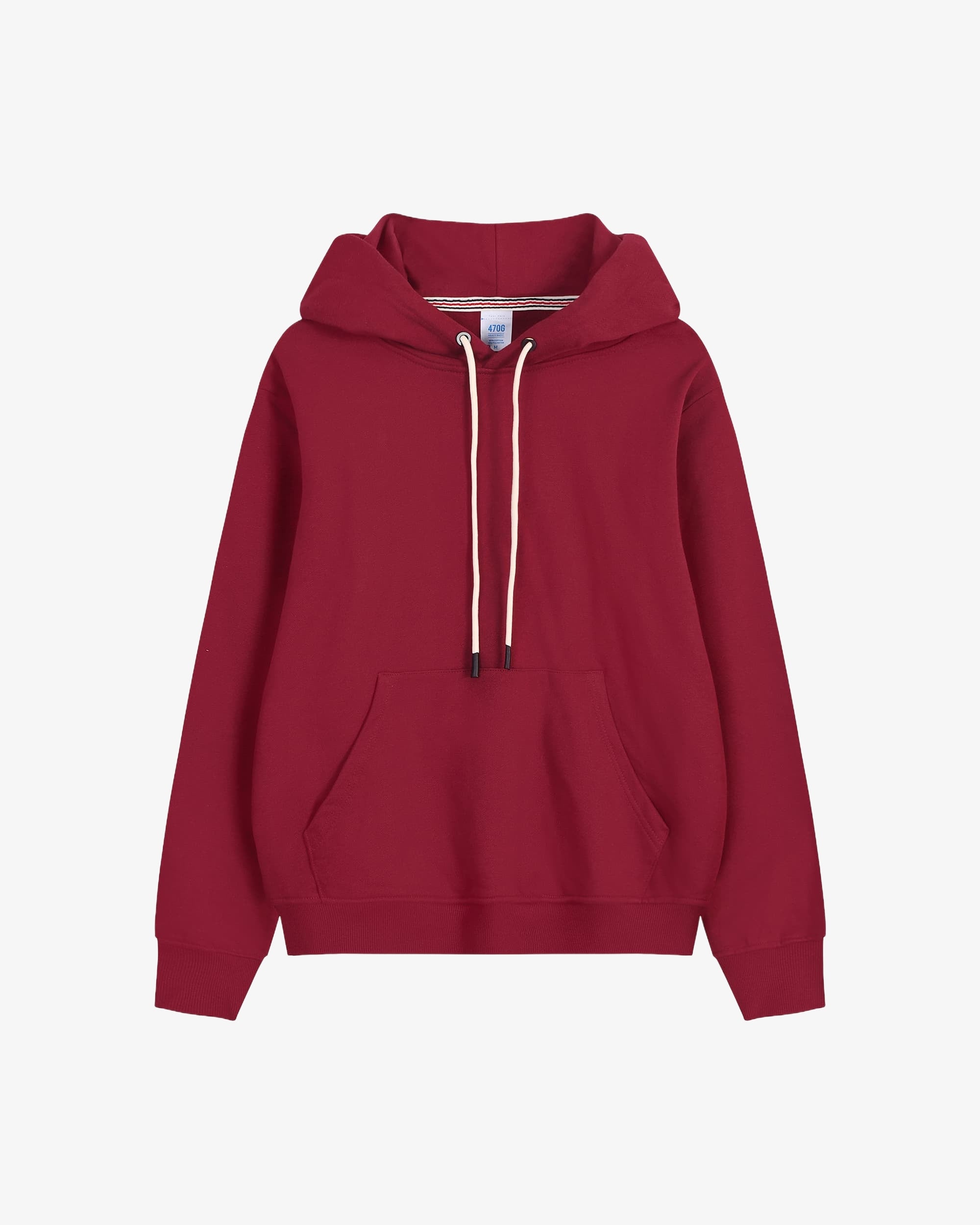 Wine Red Dandy Oversized Hoodie