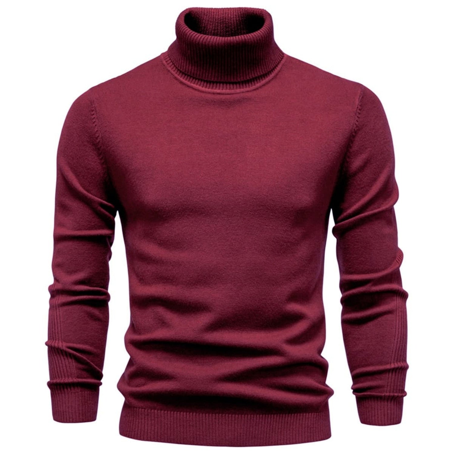Men's Turtleneck Washable Pullover Sweater