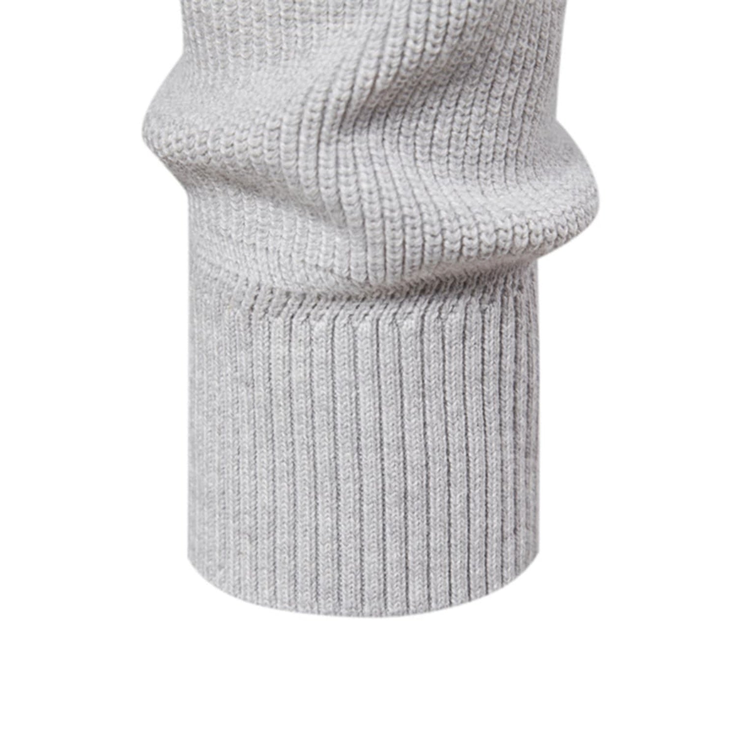 Men's Half-Zip Collar Cotton Sweater
