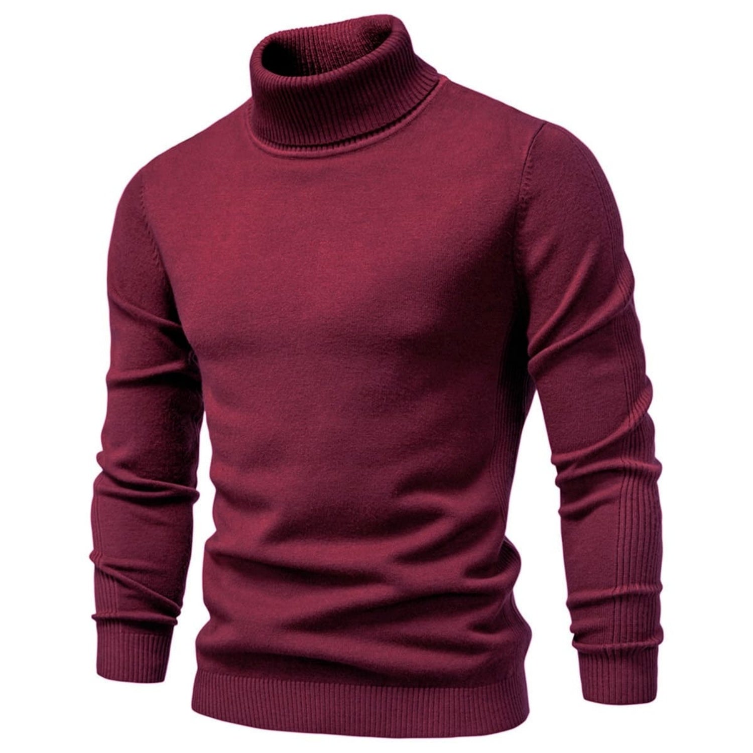 Men's Turtleneck Washable Pullover Sweater