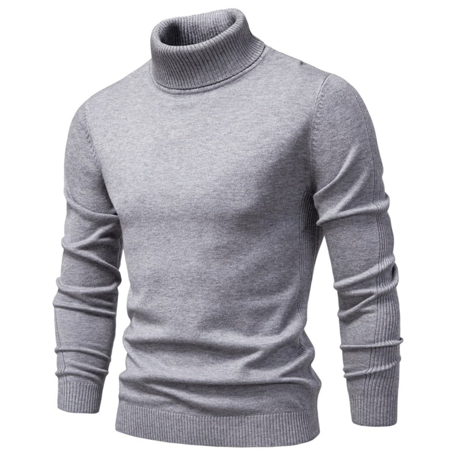 Men's Turtleneck Washable Pullover Sweater