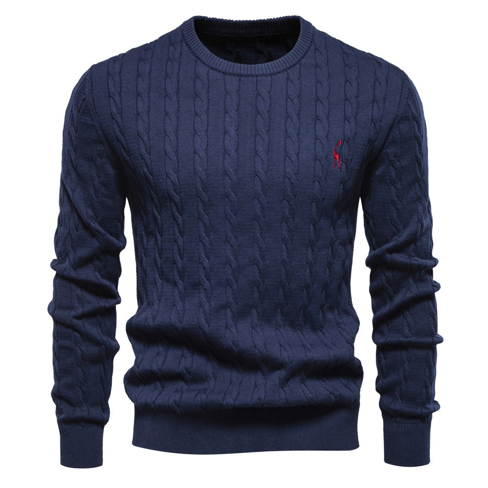 Men’s Ribbed Knit Sweater