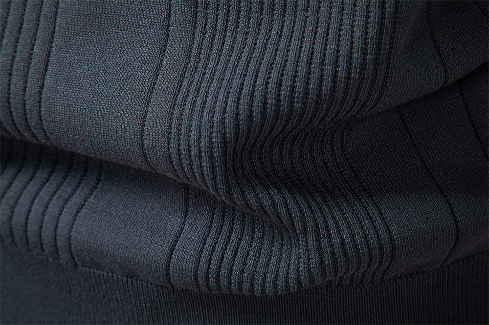 Men’s Half-Zip Knit Polo Sweater