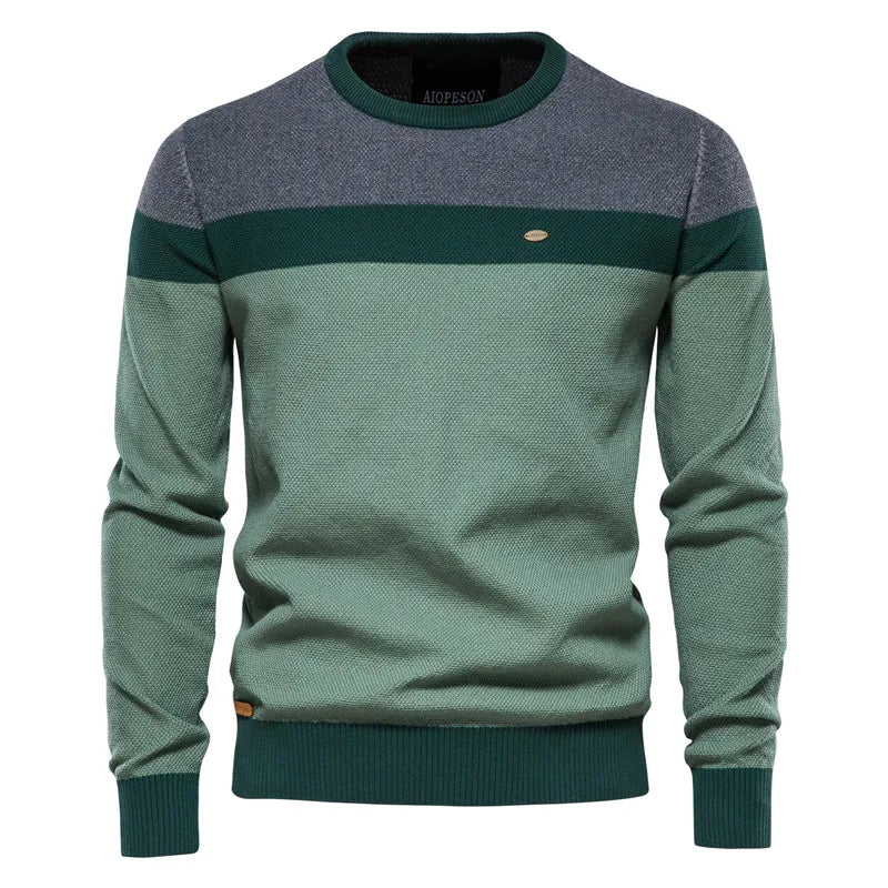 Striped Crewneck Sweater
