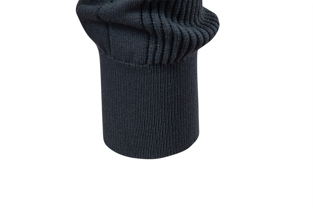 Men’s Half-Zip Knit Polo Sweater