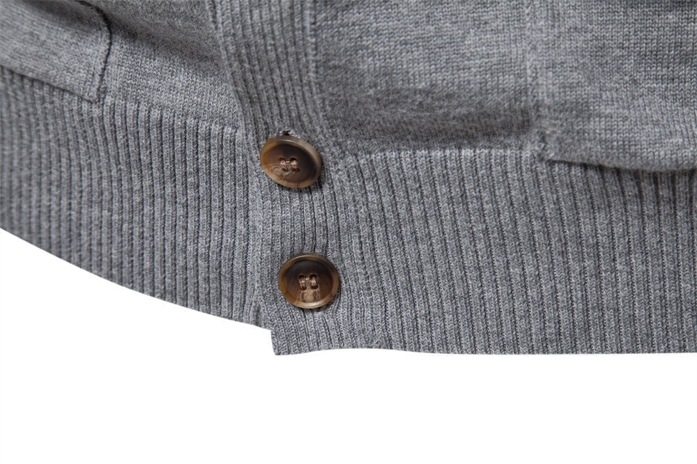 Button Cardigan Sweater