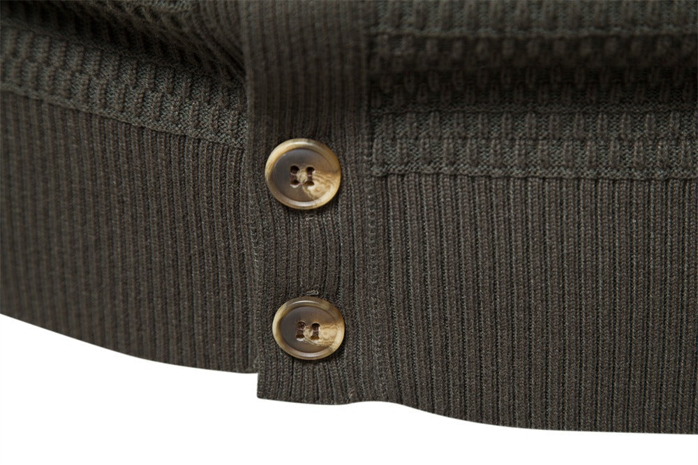 Men’s Button Cardigan Sweater