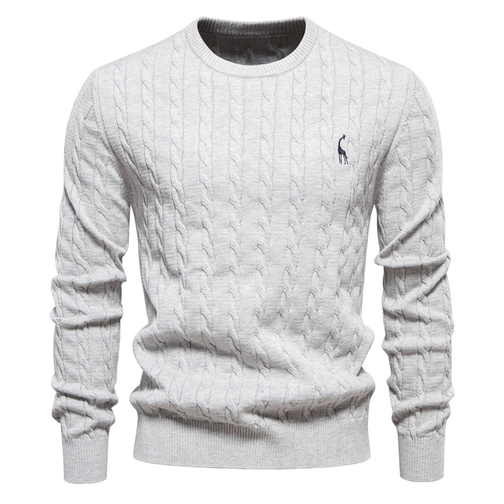 Men’s Ribbed Knit Sweater