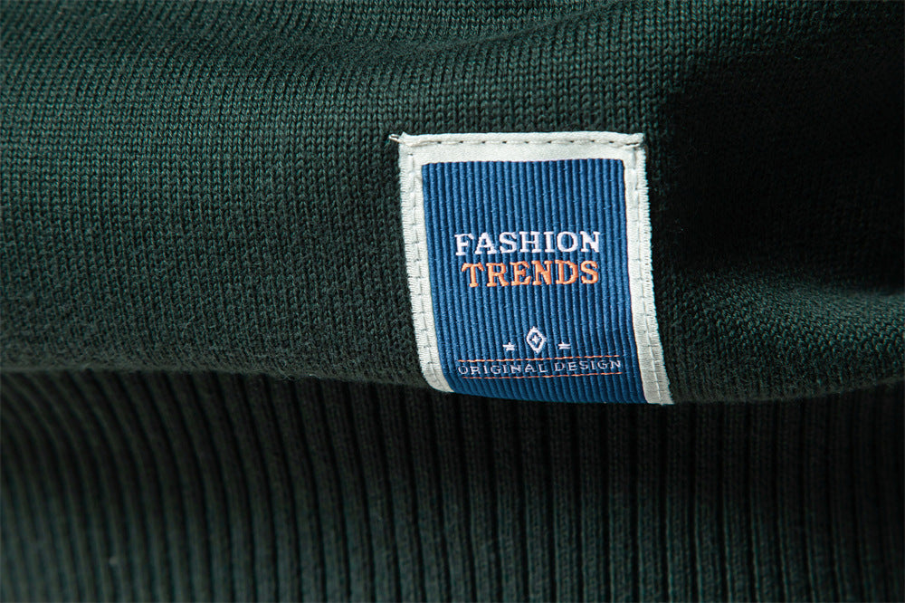 Classic Half-Zip Knit Sweater