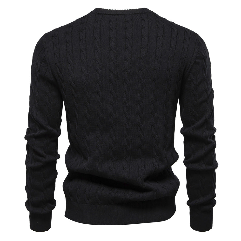 Men’s Ribbed Knit Sweater