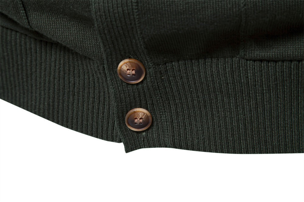 Button Cardigan Sweater