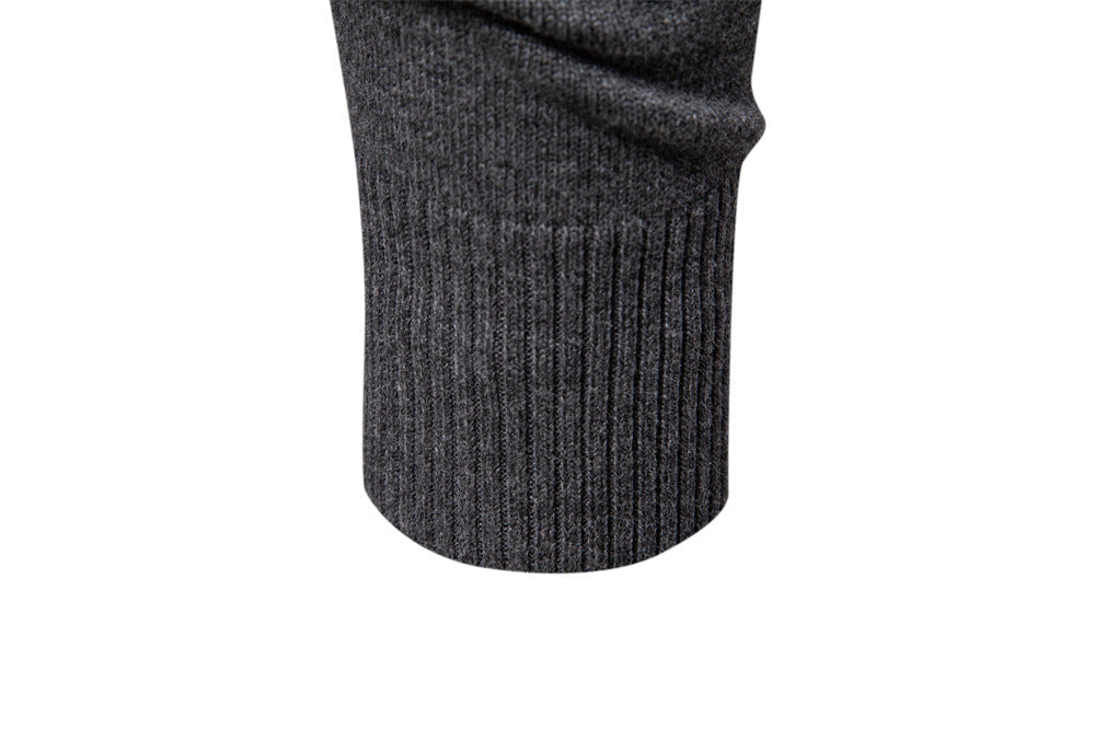 Classic Half-Zip Knit Sweater