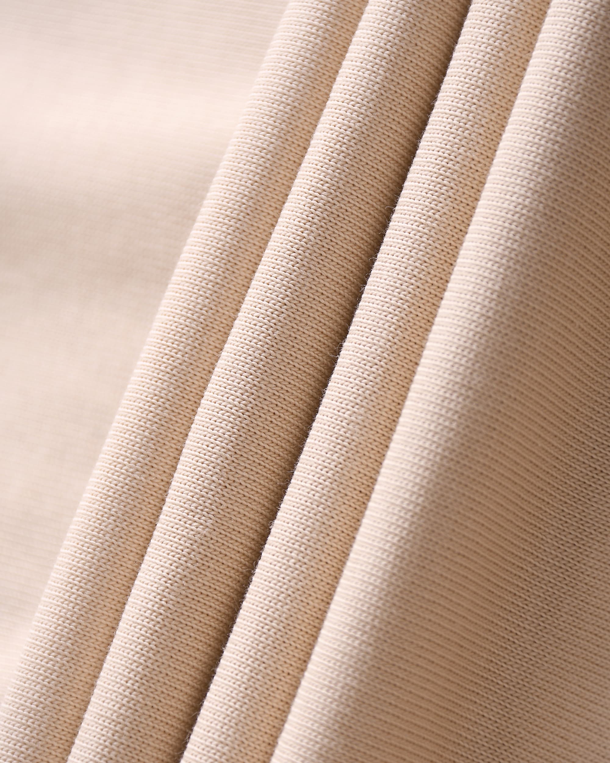Light Cream Oversized Cotton T-Shirt