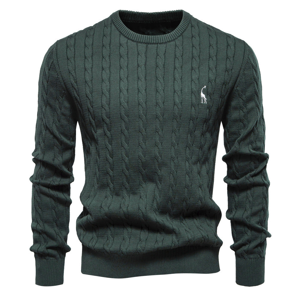Men’s Ribbed Knit Sweater