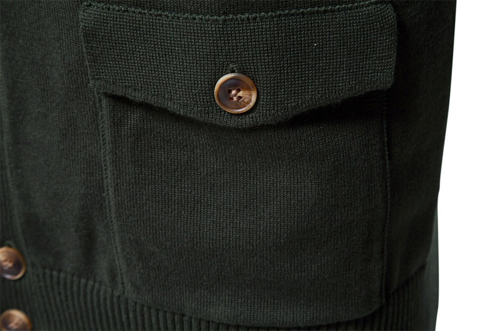 Button Cardigan Sweater